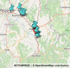 Mappa Via Casale Elvira, 06034 Foligno PG, Italia (11.518)