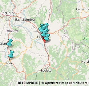 Mappa Via Casale Elvira, 06034 Foligno PG, Italia (22.53917)