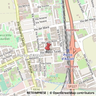 Mappa Via Filippo Turati, 48, 63074 San Benedetto del Tronto, Ascoli Piceno (Marche)