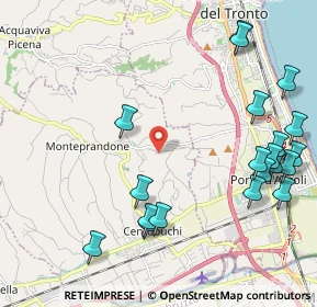 Mappa Contrada Colle Sant'Angelo, 63076 Monteprandone AP, Italia (2.7395)