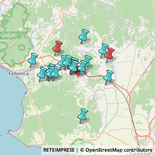 Mappa Localita' Mulino di Mezzo, 58023 Gavorrano GR, Italia (5.426)