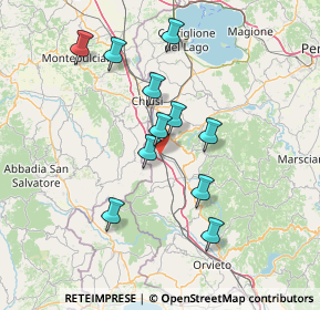 Mappa Loc. Poggiovalle, 05015 Fabro TR, Italia (13.49091)