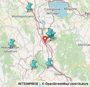 Mappa Loc. Poggiovalle, 05015 Fabro TR, Italia (29.804)