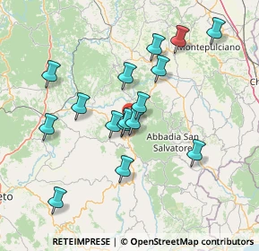 Mappa Localita' Case Sparse Sor Checco, 58038 Seggiano GR, Italia (14.14188)