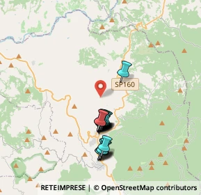 Mappa Localita' Case Sparse Sor Checco, 58038 Seggiano GR, Italia (3.4345)