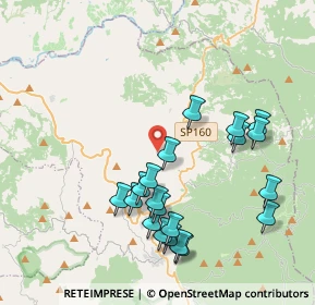 Mappa Localita' Case Sparse Sor Checco, 58038 Seggiano GR, Italia (4.257)