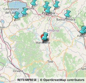 Mappa Via dei Partigiani, 06055 Marsciano PG, Italia (17.80231)