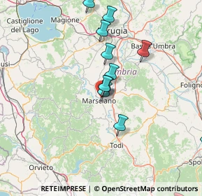 Mappa Zona Industriale Cerro, 06055 Marsciano PG, Italia (16.32833)