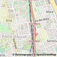 Térkép San Benedetto del Tronto