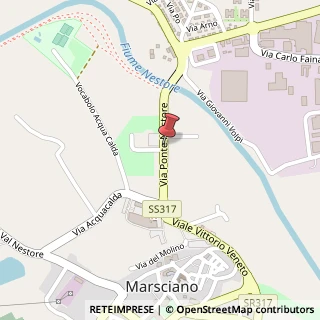 Mappa Via ponte nestore 2, 06055 Marsciano, Perugia (Umbria)