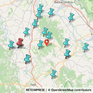 Mappa Via Panorama, 06035 Gualdo Cattaneo PG, Italia (9.7175)
