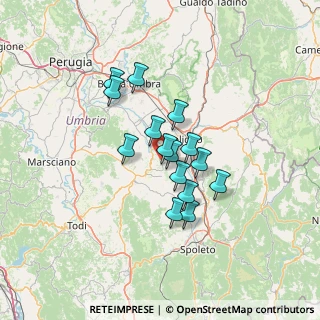Mappa Località Belvedere, 06036 Montefalco PG, Italia (10.39867)