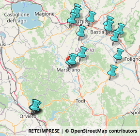 Mappa Via Carlo Faina, 06055 Marsciano PG, Italia (20.2075)