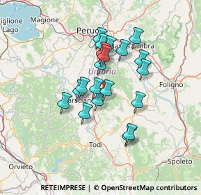 Mappa 06050 Collazzone PG, Italia (11.252)