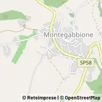 Hartă Montegabbione