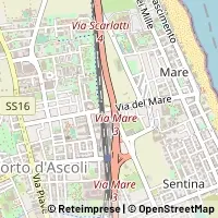 Map San Benedetto del Tronto