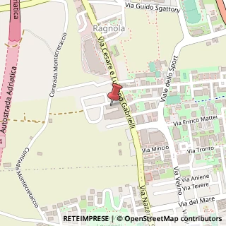 Mappa Via Moncenisio, 1, 63074 San Benedetto del Tronto, Ascoli Piceno (Marche)