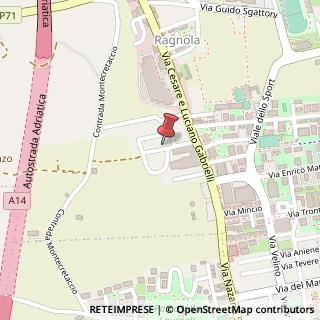 Mappa Via Moncenisio, 16, 63074 San Benedetto del Tronto AP, Italia, 63074 San Benedetto del Tronto, Ascoli Piceno (Marche)