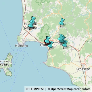 Mappa Via della Repubblica, 58022 Follonica GR, Italia (9.80733)