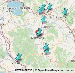 Mappa Via dei Mille, 06055 Marsciano PG, Italia (16.08167)