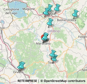 Mappa Via Isonzo, 06055 Marsciano PG, Italia (16.02917)