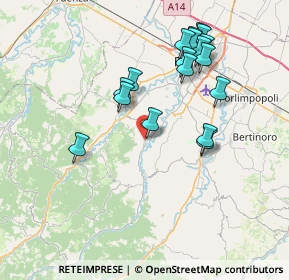 Mappa SP9 Ter, 47016 Predappio FC, Italia (7.70222)