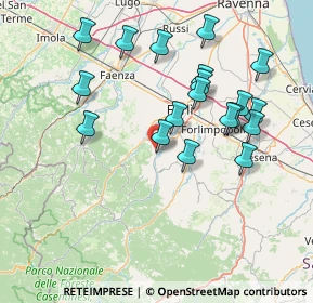 Mappa SP9 Ter, 47016 Predappio FC, Italia (15.44842)