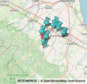 Mappa SP9 Ter, 47016 Predappio FC, Italia (9.41)