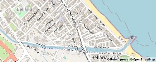 Mappa Bellaria-Igea Marina