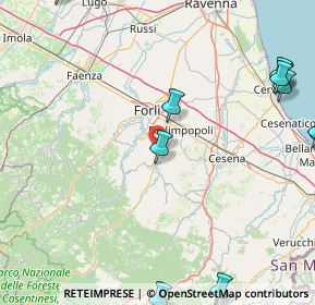 Mappa Via Arnaldo Accardi, 47014 Meldola FC, Italia (26.0725)