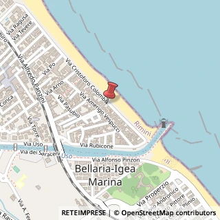 Mappa Via Cristoforo Colombo, 17, 47814 Bellaria-Igea Marina, Rimini (Emilia Romagna)