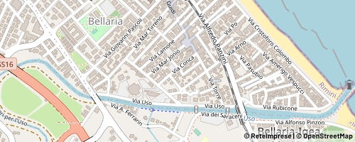 Mappa Bellaria-Igea Marina