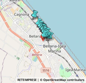 Mappa Via Conca, 47814 Bellaria-Igea Marina RN, Italia (0.4075)