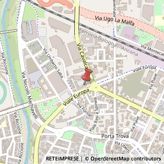 Mappa Via Cavalcavia, 55, 47521 Cesena, Forlì-Cesena (Emilia Romagna)
