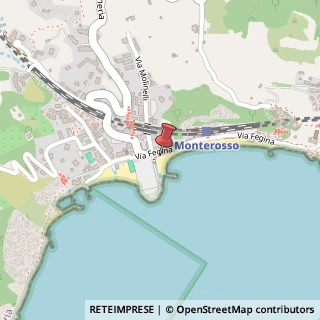 Mappa Via Fegina, 9, 19016 Monterosso al Mare, La Spezia (Liguria)