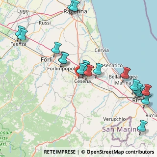 Mappa Via Carlo Cattaneo, 47010 Cesena FC, Italia (19.29263)