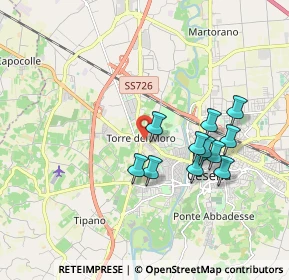 Mappa 47010 Cesena FC, Italia (1.67636)