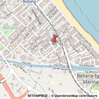 Mappa Via Alcide De Gasperi, 51, 47814 Bellaria-Igea Marina, Rimini (Emilia Romagna)