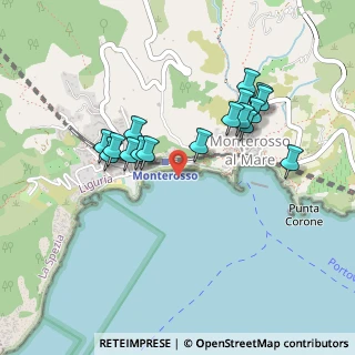 Mappa Via Fegina, 19016 Monterosso al mare SP, Italia (0.43588)