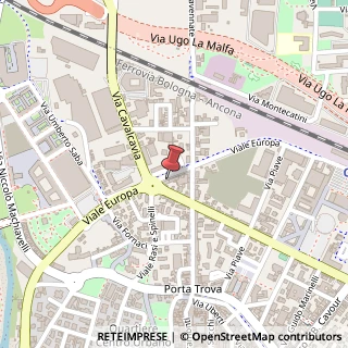 Mappa Viale Europa, 647, 47521 Cesena, Forlì-Cesena (Emilia Romagna)