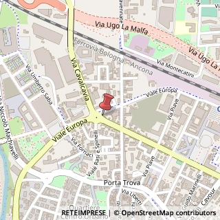 Mappa Viale Giovanni Bovio, 672, 47023 Cesena, Forlì-Cesena (Emilia Romagna)