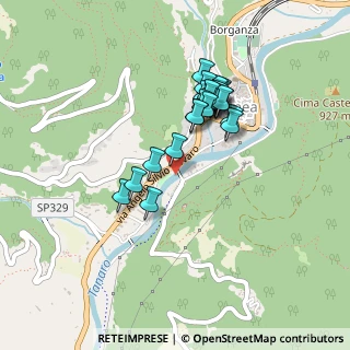 Mappa Via Orti della Rana, 12078 Ormea CN, Italia (0.38214)