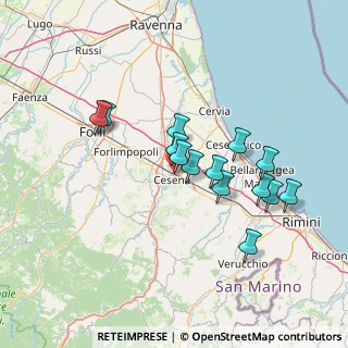 Mappa Piazzale Karl Marx, 47521 Cesena FC, Italia (12.75786)