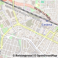 Mapa Cesena