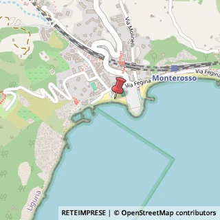 Mappa Via Fegina, 11, 19016 Monterosso al Mare, La Spezia (Liguria)