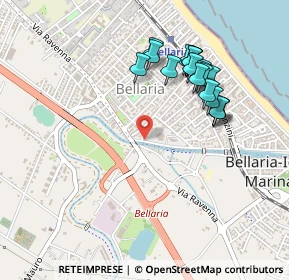 Mappa Via Romea, 47814 Bellaria-Igea Marina RN, Italia (0.476)