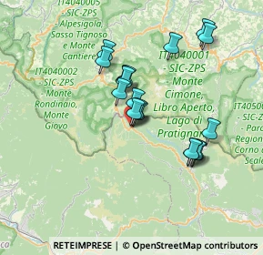 Mappa Via Brennero, 51021 Abetone PT, Italia (6.12222)