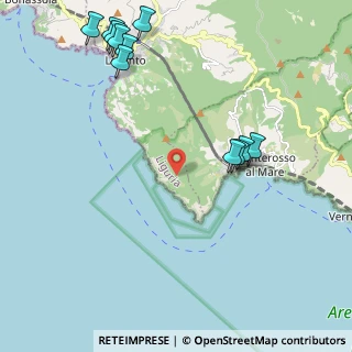 Mappa Sentiero Verde Azzurro, 19015 Monterosso al Mare SP, Italia (2.68182)