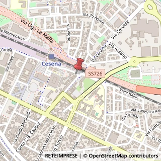 Mappa Corso Roma, 17, 47521 Cesena, Forlì-Cesena (Emilia Romagna)