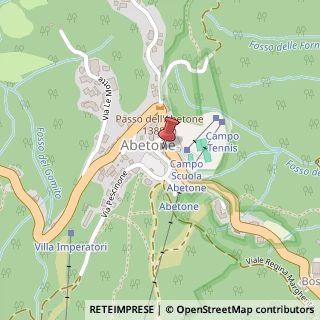 Mappa Via Brennero, 261, 51021 Abetone, Pistoia (Toscana)